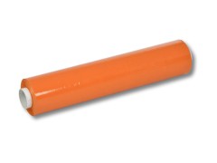 Handstretchfolie 500mm, 23my, 260 meter Lnge, orange