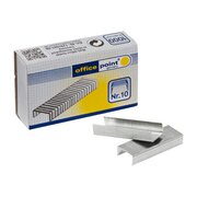 Heftklammern silber verzinkt N10 (20 packs je 1000 Stk) =  20000 Stk.