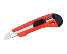 Profi Schneidemesser Cutter mit Metallfhrung, stabil, 18mm Klinge