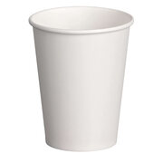 Kaffeebecher Coffee To Go  Pappbecher 100% ohne Kunststoff wei 200ml, 50 Stk.