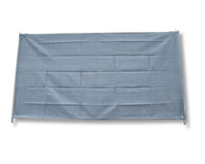 Bauzaunnetz ge�st 1,80 x 50 m 150 g/m� grau auf Rolle