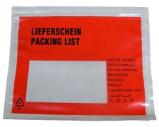 Dokumententaschen Begleitscheintaschen *Lieferschein* C5 235x175mm, 1000 Stk.