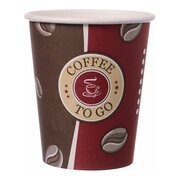 Kaffeebecher Topline, Coffee to go, Pappe beschichtet,  8oz., 200 ml, 50 Stk.