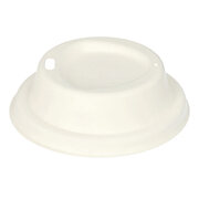 Domdeckel f�r Hei�getr�nke aus Zuckerrohr pure � 80mm, 50 Stk.