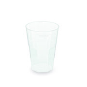 Mehrwegbecher Cocktail transparent PP Eichstrich 0,2 l  � 7 cm,  25 Stk.