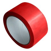 1-PACK Packband Klebeband Markierungsband, PP, 48 mm x 66 m, rot