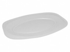 Servierteller, Party-Platte oval wei  45 x 30,5 cm, Gre L, 10 Stk.