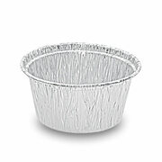 ALU Grill-, Back- und Servierschale rund, 110 ml, 80x36mm, 100 Stk.