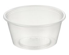 Dressingbecher Saucenbecher  30ml, transparent, aus PP,  50 Stk.