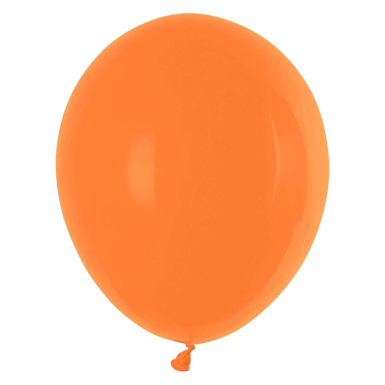 Luftballons orange � 250 mm, Gr��e M, 100 Stk.