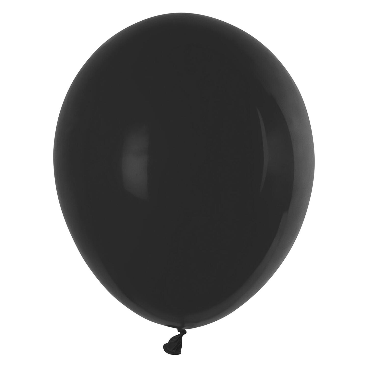 Luftballons schwarz � 250 mm, Gr��e M, 100 Stk.