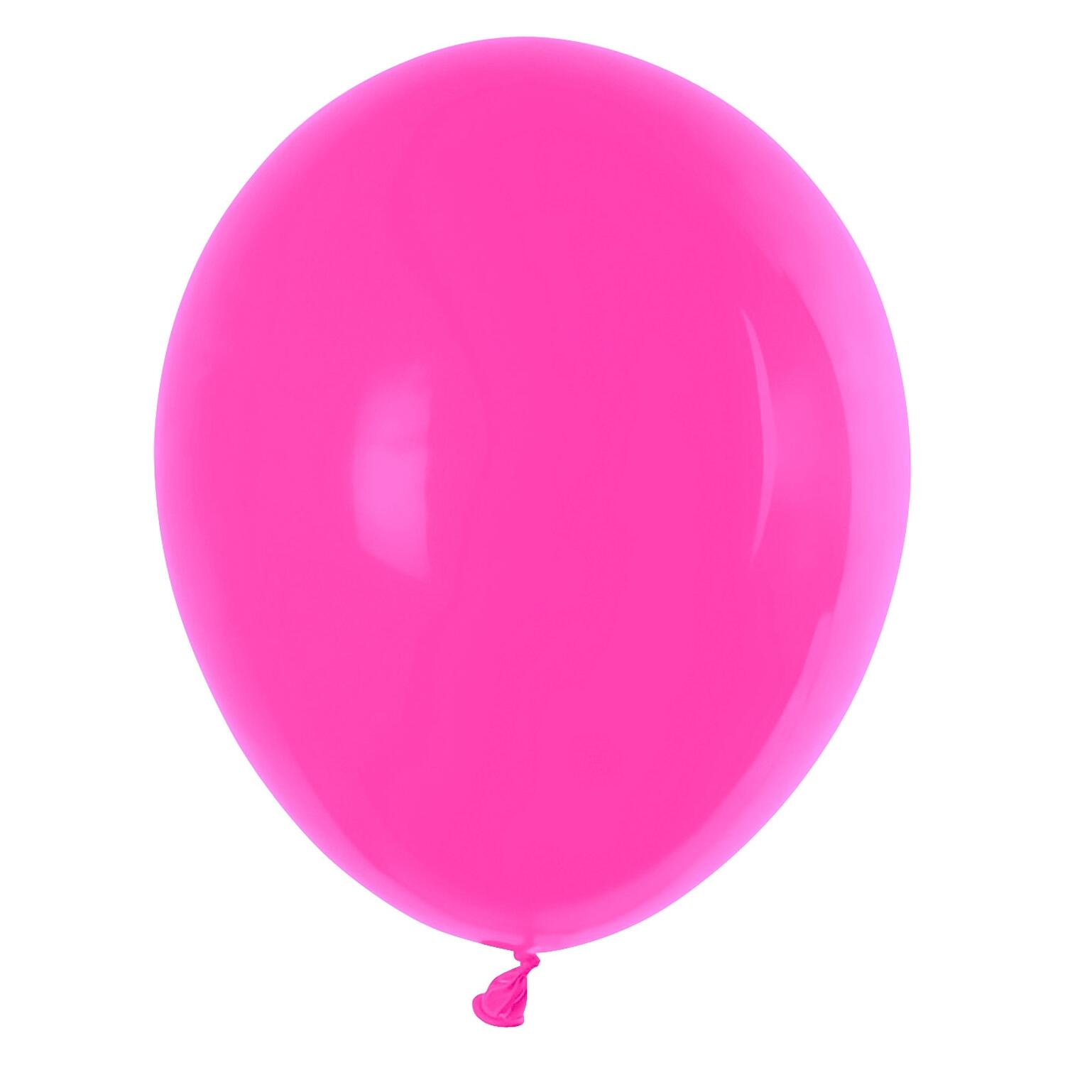 Luftballons rosa � 250 mm, Gr��e M, 10 Stk.