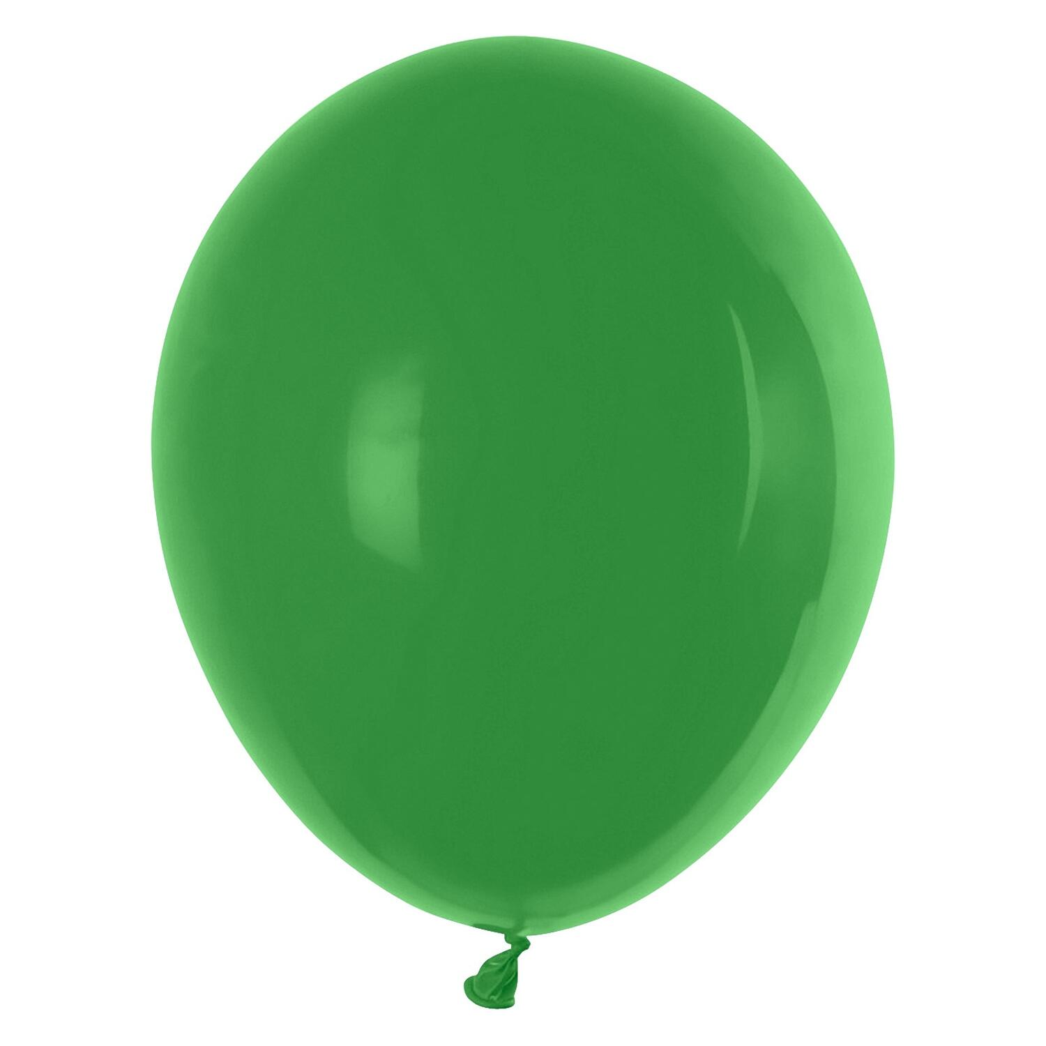 Luftballons gr�n � 250 mm, Gr��e M, 10 Stk.
