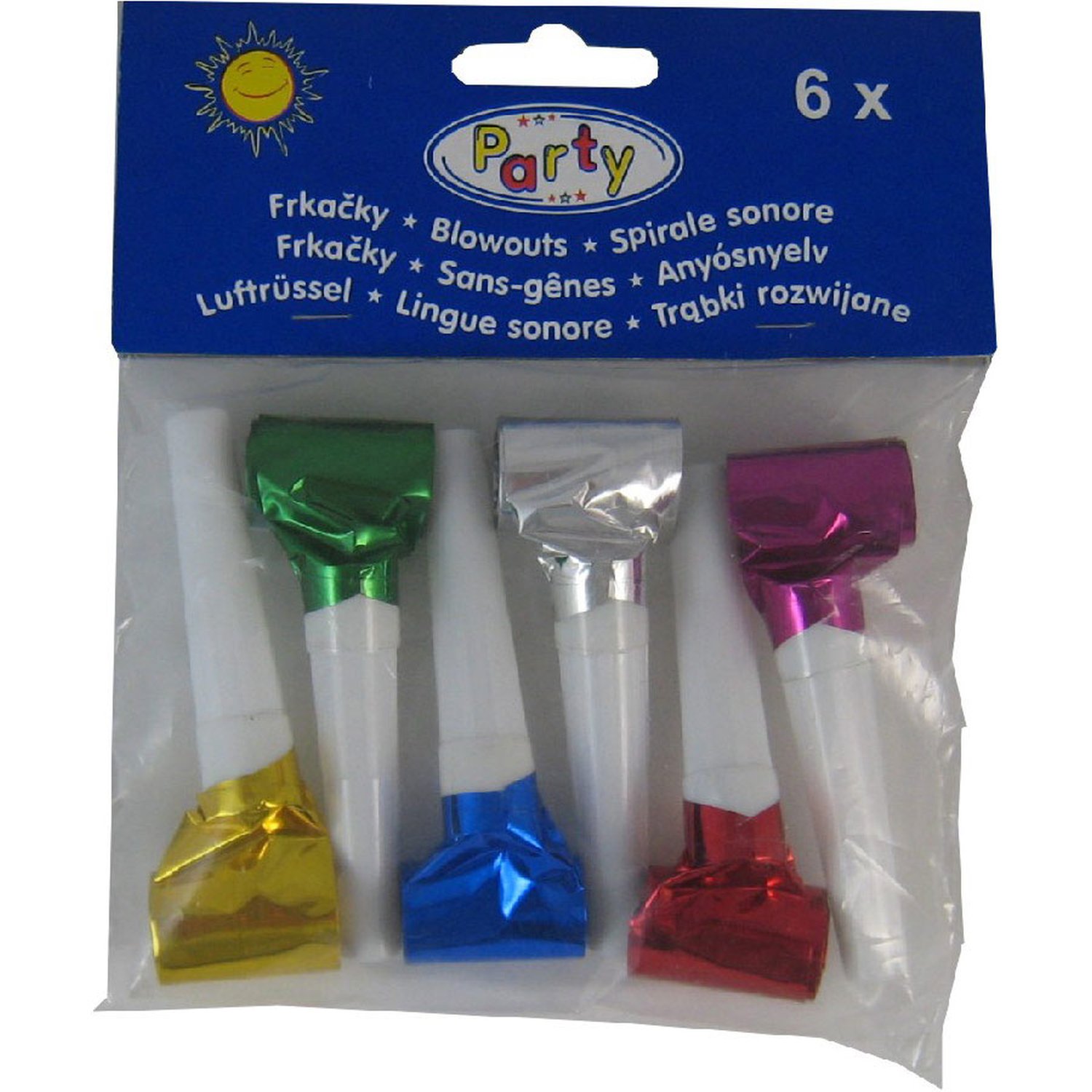 Luftr�ssel f�r Karneval, Fasnacht, Maskenball, Kindergeburtstag, 6 Stk.