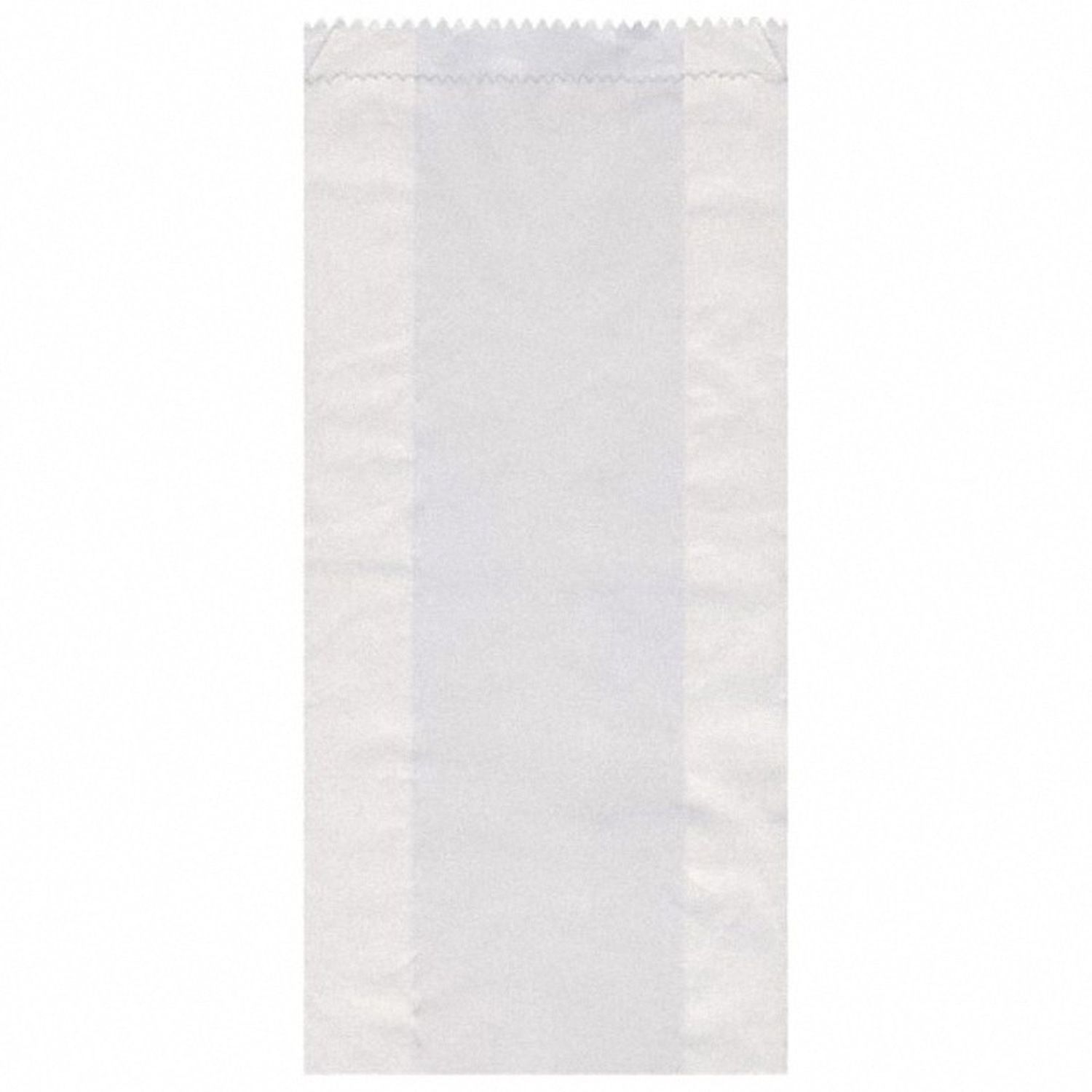 Papierfaltenbeutel wei� 14+7 x 29cm f�r ca. 1,5kg Inhalt, 1000 Stk.