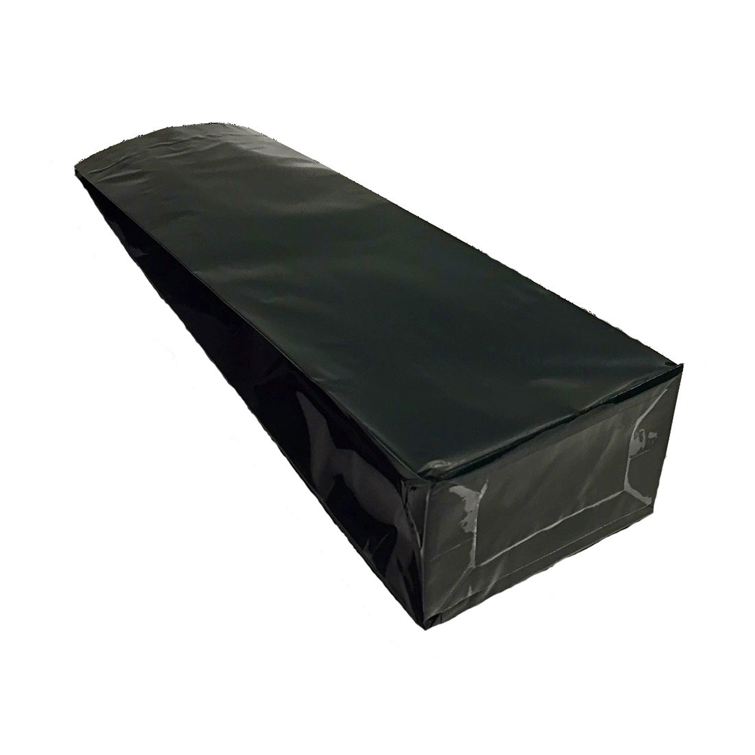 Blockbodenbeutel Gr�n  80 + 50mm x 250mm 3-lagig, 100 Stk.