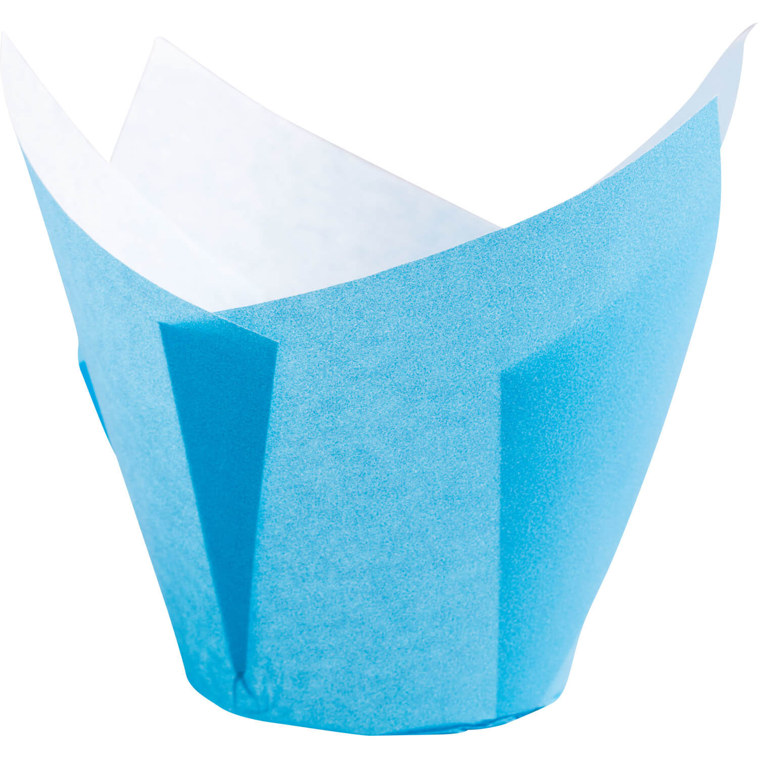 Muffin-Tulip-Wraps � 50 x 85 mm hellblau, 160x160 mm, 200 Stk.