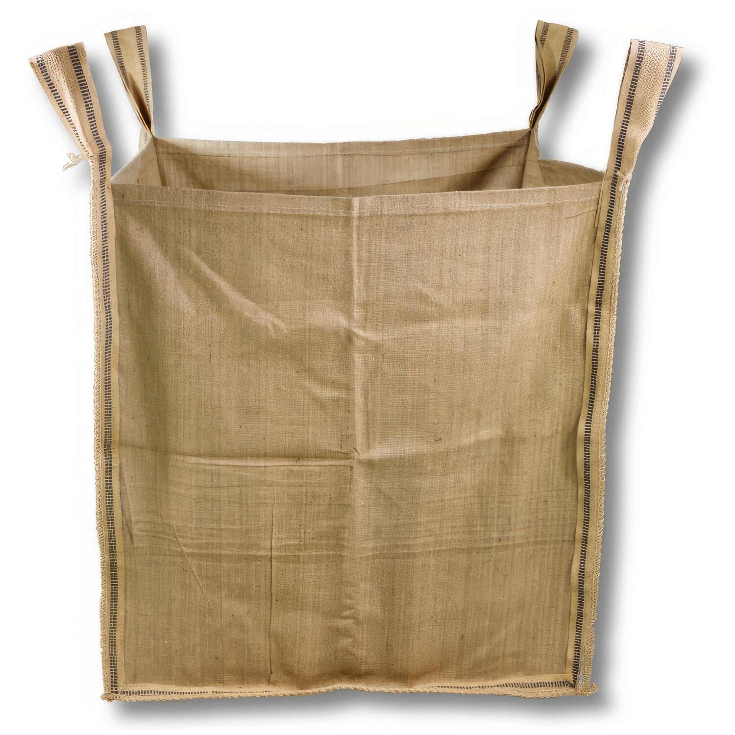 Jute Big Bag 90 x 90 x 90 cm Jute natur 729 Liter SWL 1.000 kg