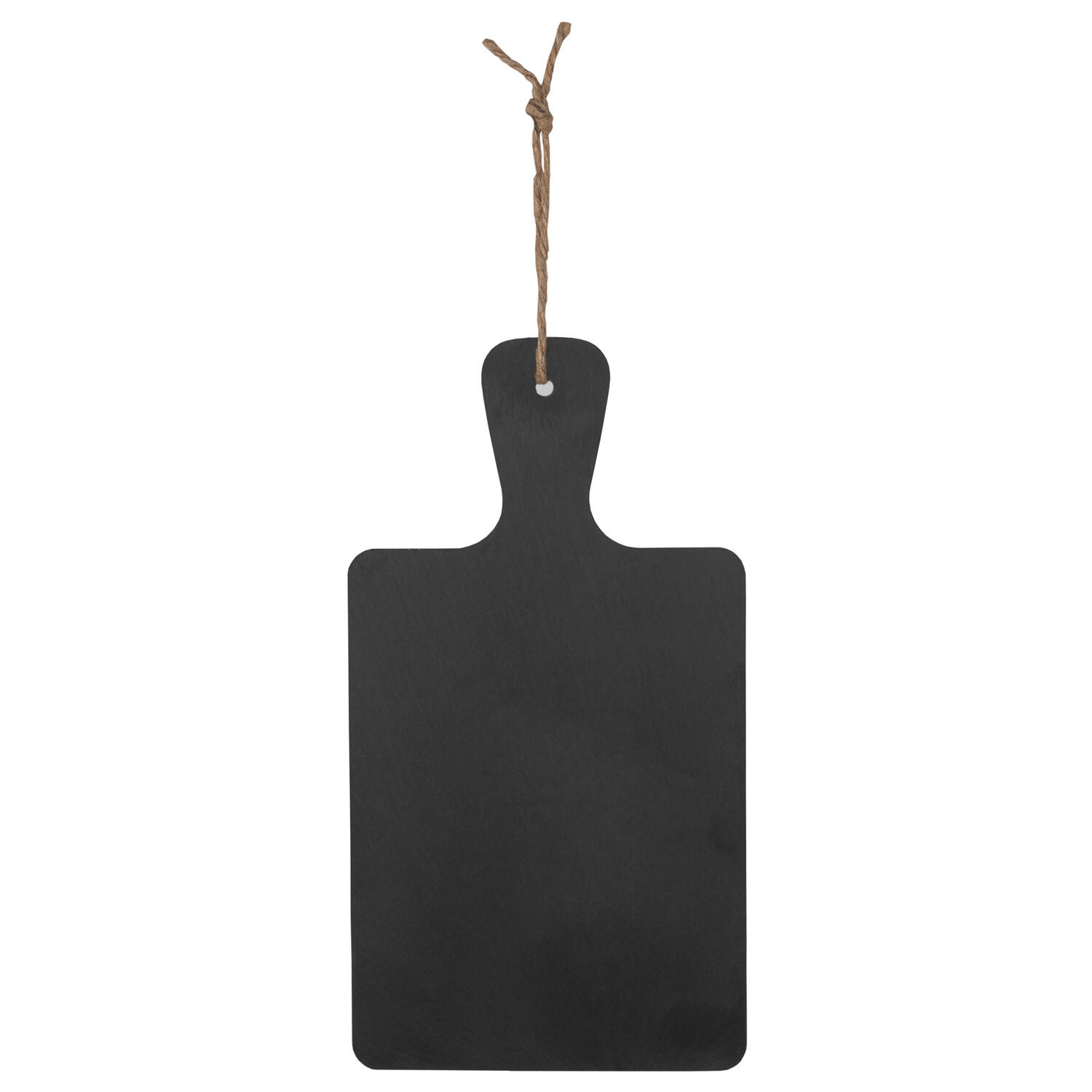 Wand-Kreidetafel Naturstein aus Schiefer schwarz zum Aufh�ngen 15 x 28cm