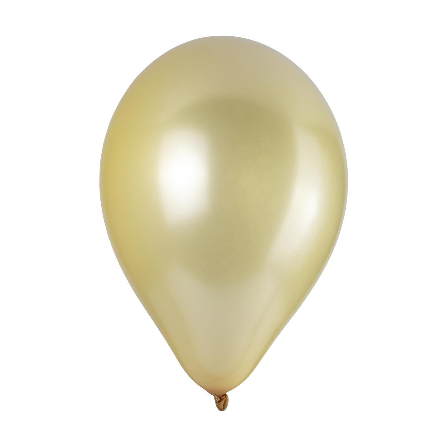 Luftballons Perlmutt, gold, �30cm, 50 Stk.