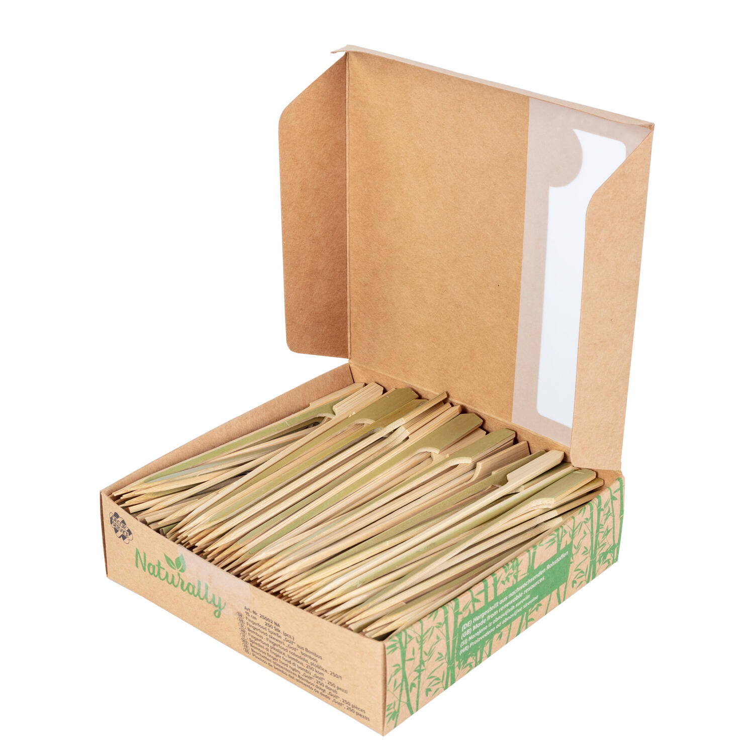 Fingerfood Spie�e Golf aus Bambus, 15cm, 250 Stk.