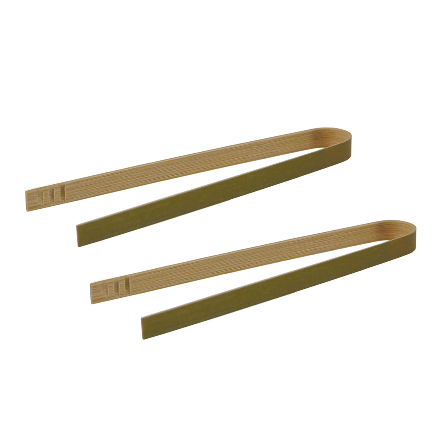 Fingerfood Zange aus Bambus, 16cm, 10 Stk.