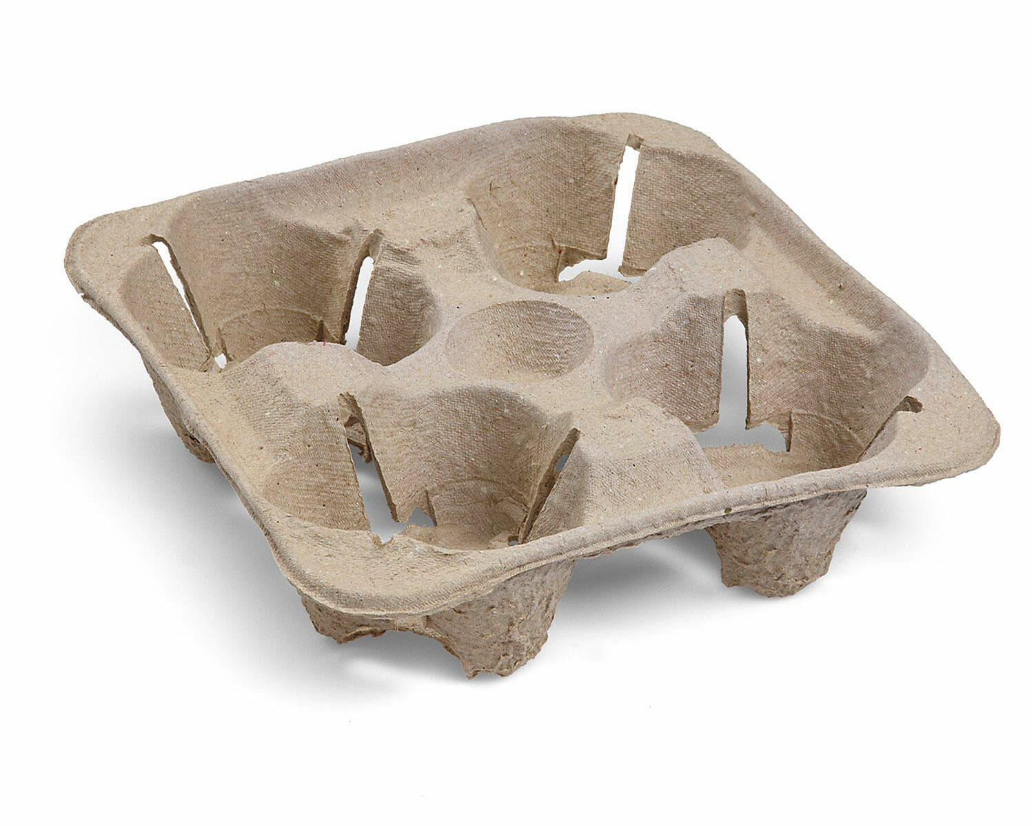 Getr�nkehalter Tragetablett Becherhalter 4 Becher Coffee to Go 21x21cm,  90 Stk.