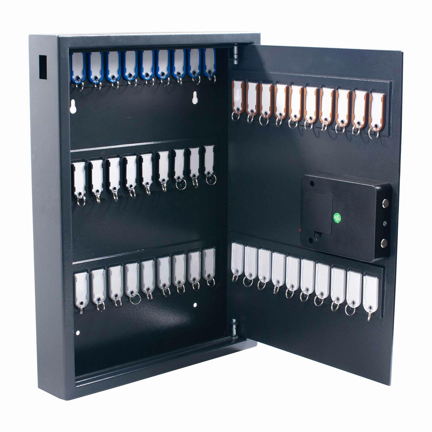 Magnetischer Schl�sselkasten f�r  50 Schl�ssel mit elektronischem Zahlenschloss