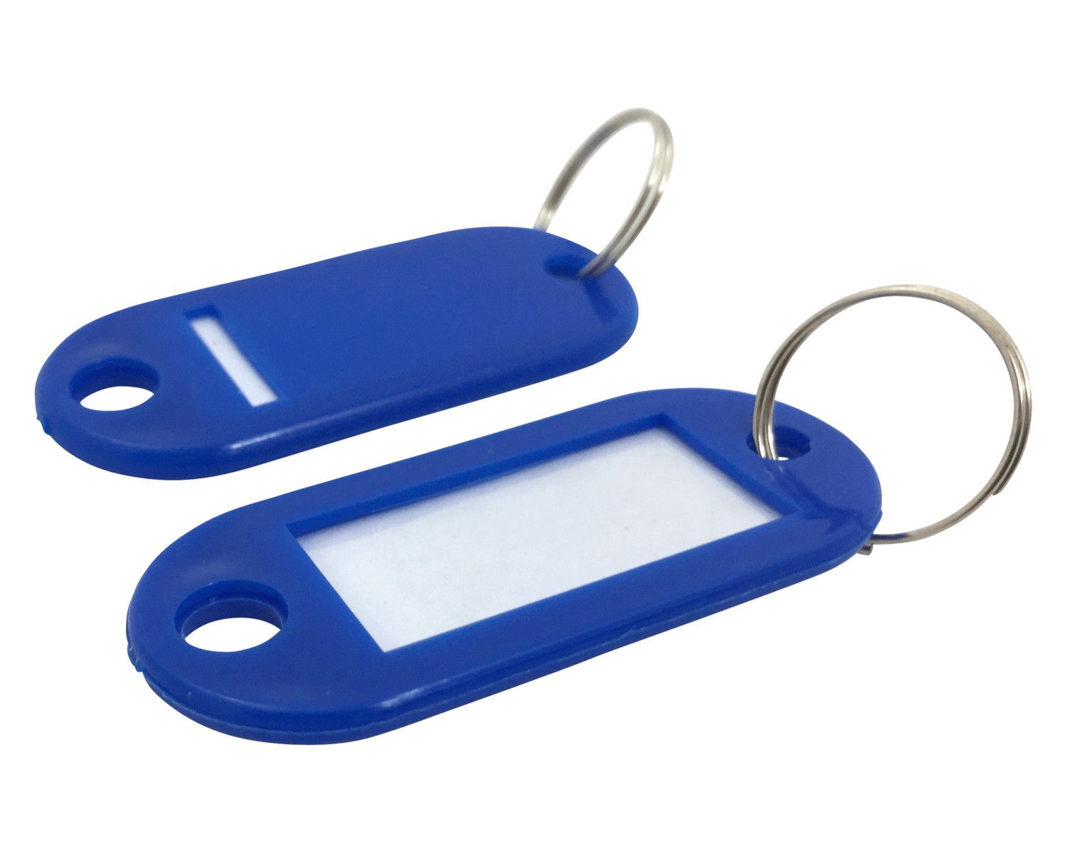 Schl�sselanh�nger mit Schl�sselring und Einleger BLAU