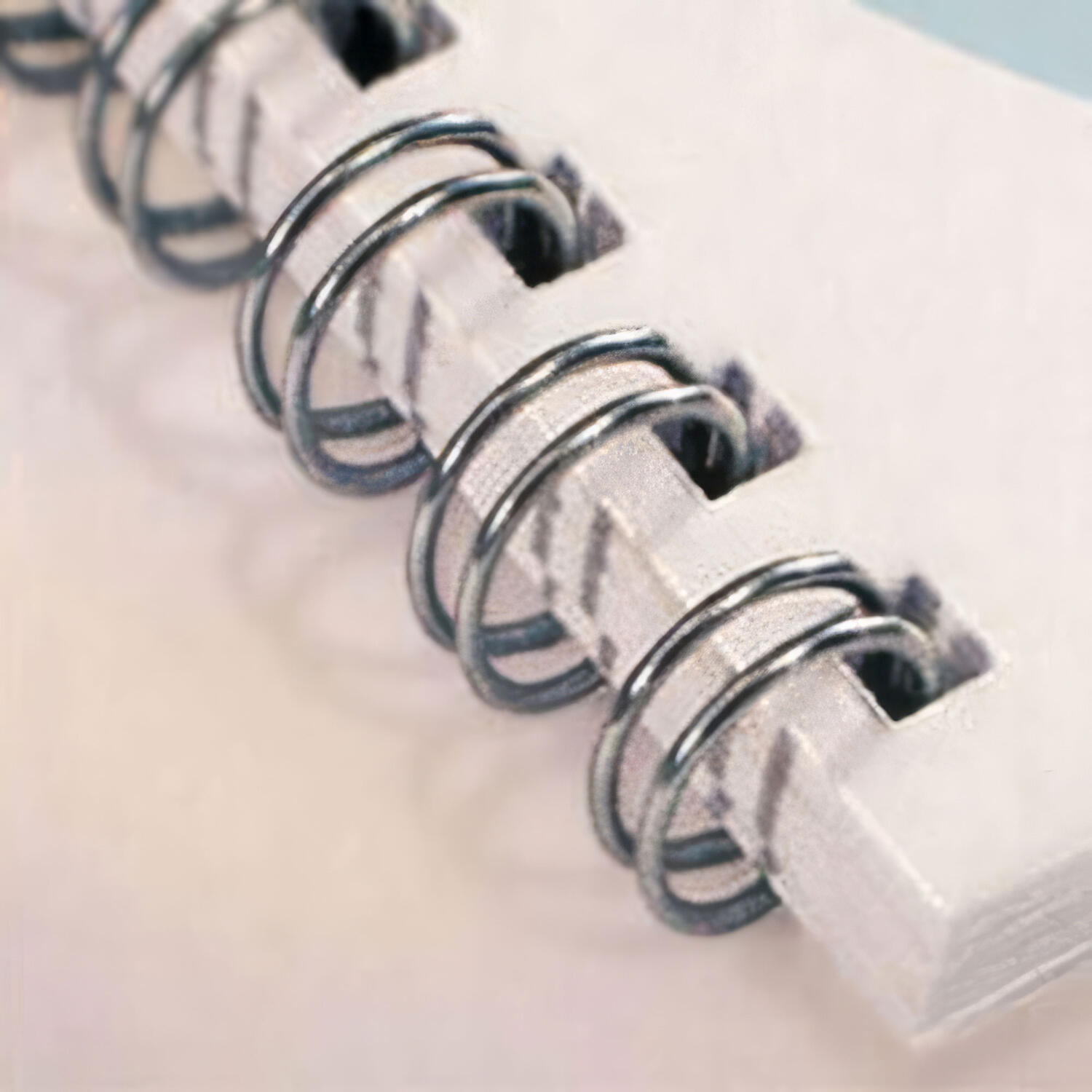 Einband-Set f�r Drahtbindung mit 6mm f�r max. 35 Blatt, 60 tlg.