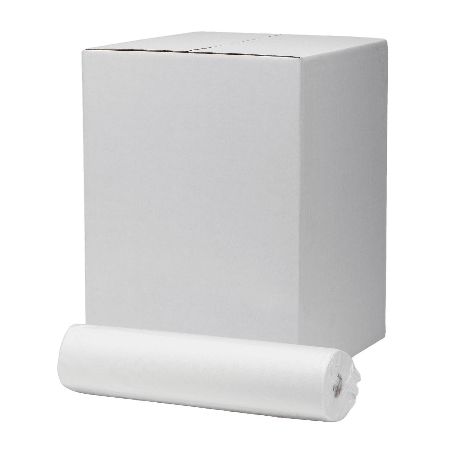 Celtex Liegenabdeckung 2-lagig Tissue wei� 40cm x 38cm 395 Abrisse, 6 Rollen je 150m