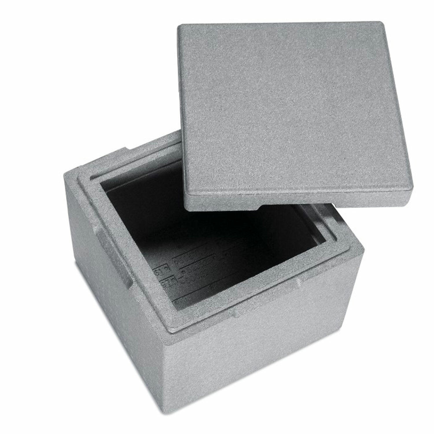Isolierboxen mit Deckel aus Neopor� 350 x 350 x 300 mm 12,5 Liter