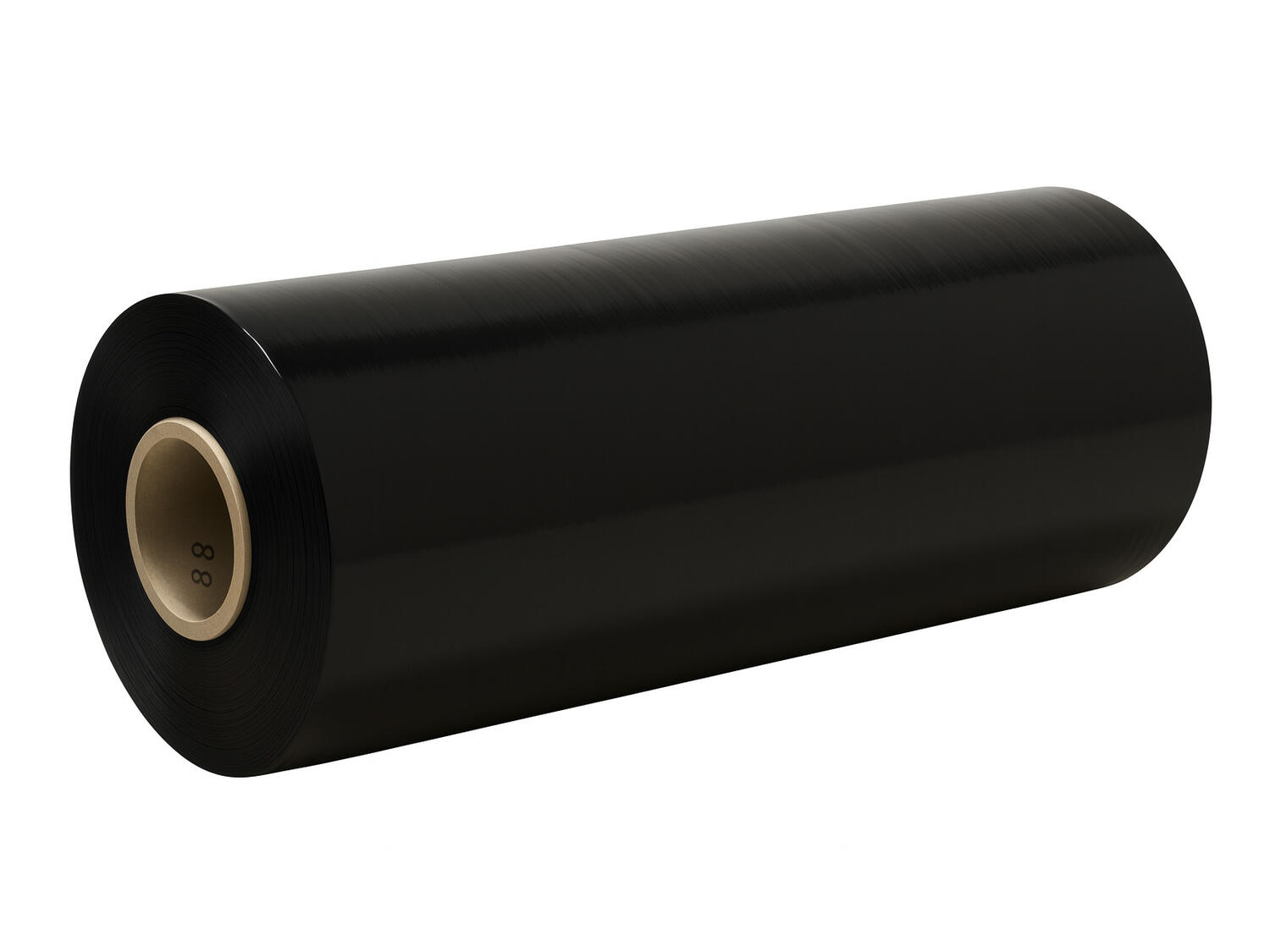 Maschinenstretchfolie Growickelfolie SECURE schwarz 500mm 23my 150% Dehnung 20kg