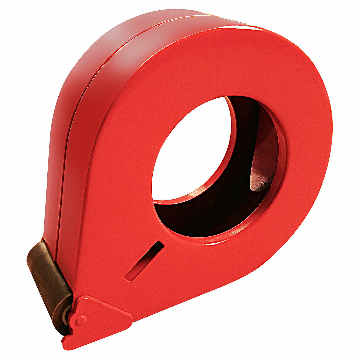 Handabroller aus Metall, robuste geschlossene Ausf�hrung f�r 50mm B�nder