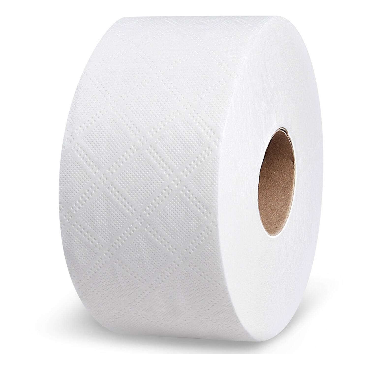 Toilettenpapier mit Perforation Tissue 2-lagig 18cm 100m Klopapier wei 12 Rollen