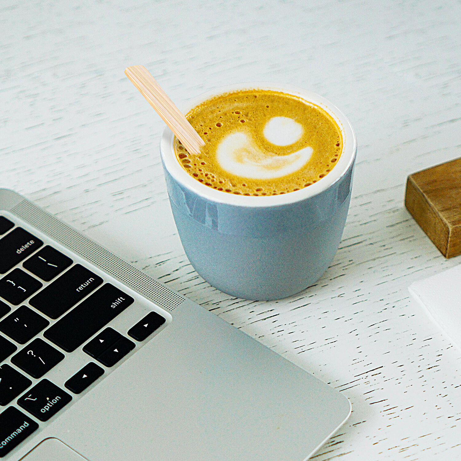 Bambus-Kaffeel�ffel 110mm umweltfreundlich, 100 Stk.