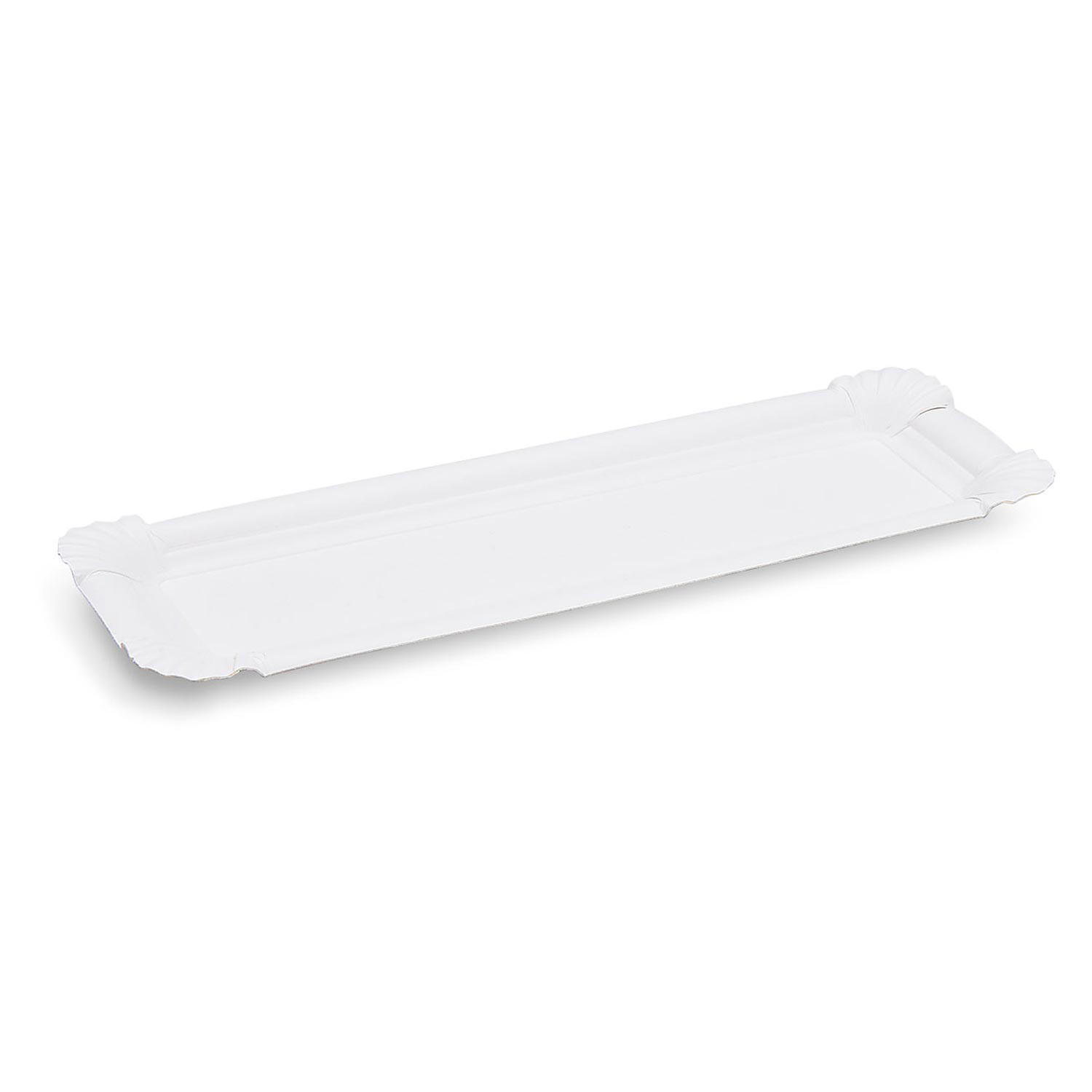 BIONATURE Pappteller aus Frischfaser  8 x 23 cm fettdicht wei�, 250 Stk.