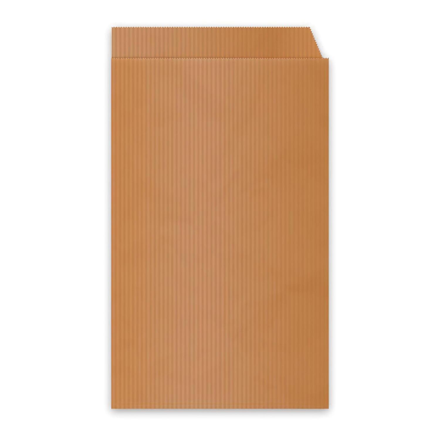 Papierbeutel braun ohne Druck f�r Hotdogs 19 x 10 cm, 500 Stk.