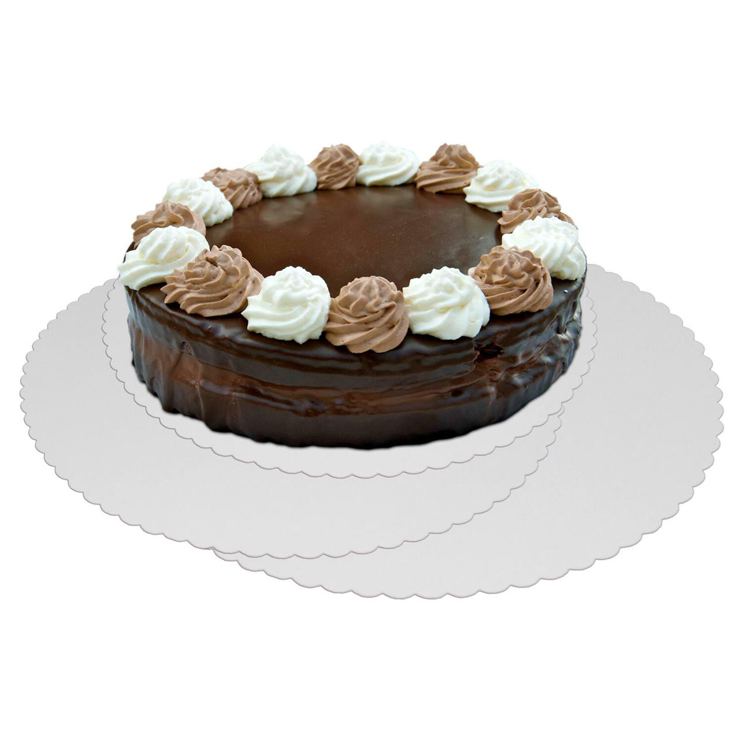 BIONATURE Tortenunterlagen 28 cm aus 100% Zellstoff, 100 Stk.