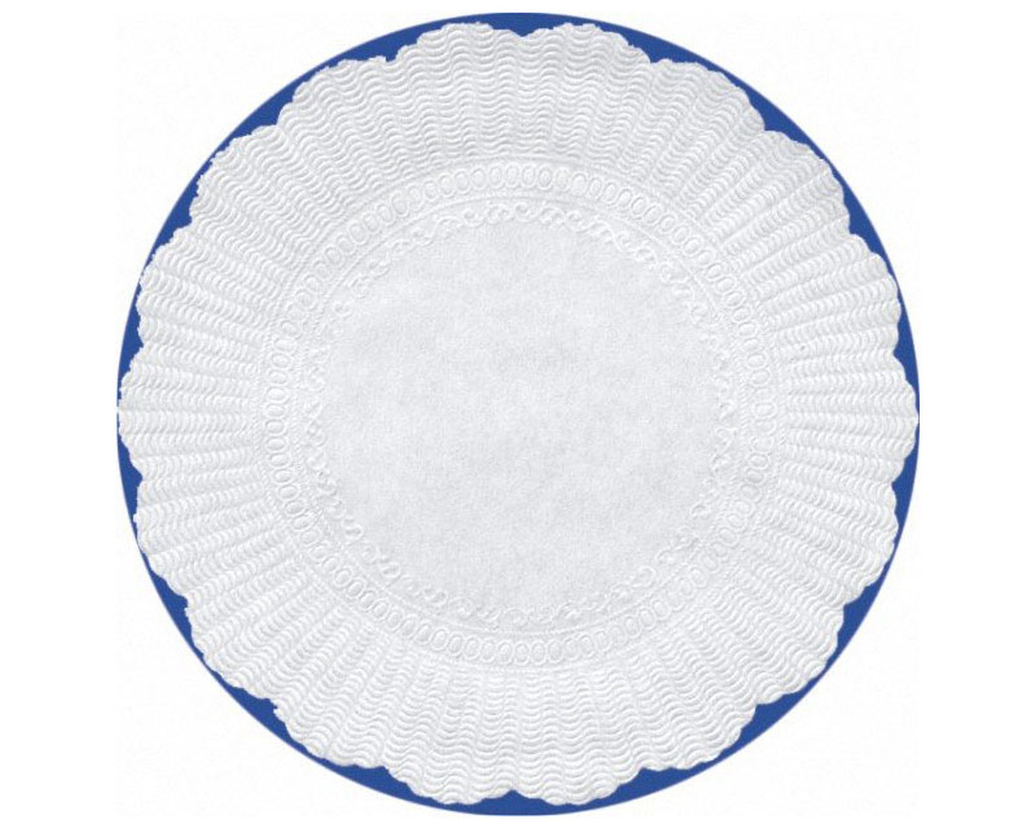 Plattenpapiere, rund, wei,  32 cm, 500 Stk.