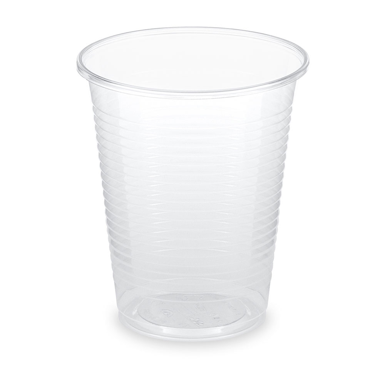 BIO Trinkbecher klar 180 ml 0,18 l aus Biokunststoff PLA   70mm, 100 Stk.