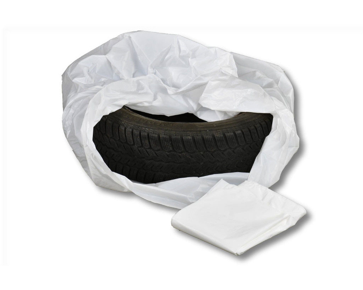 Seitenfaltens�cke Reifens�cke wei� 780+300�1000mm 30my lose verpackt, 250 Stk.