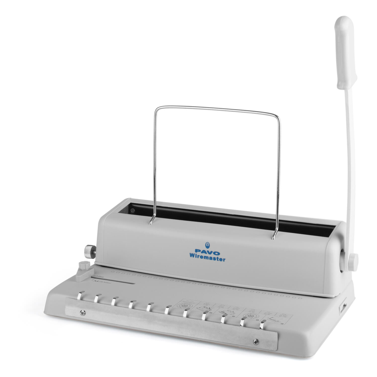 PAVO Wiremaster, Profi Stanz und Drahtbindeger�t, bis max. 120 Blatt