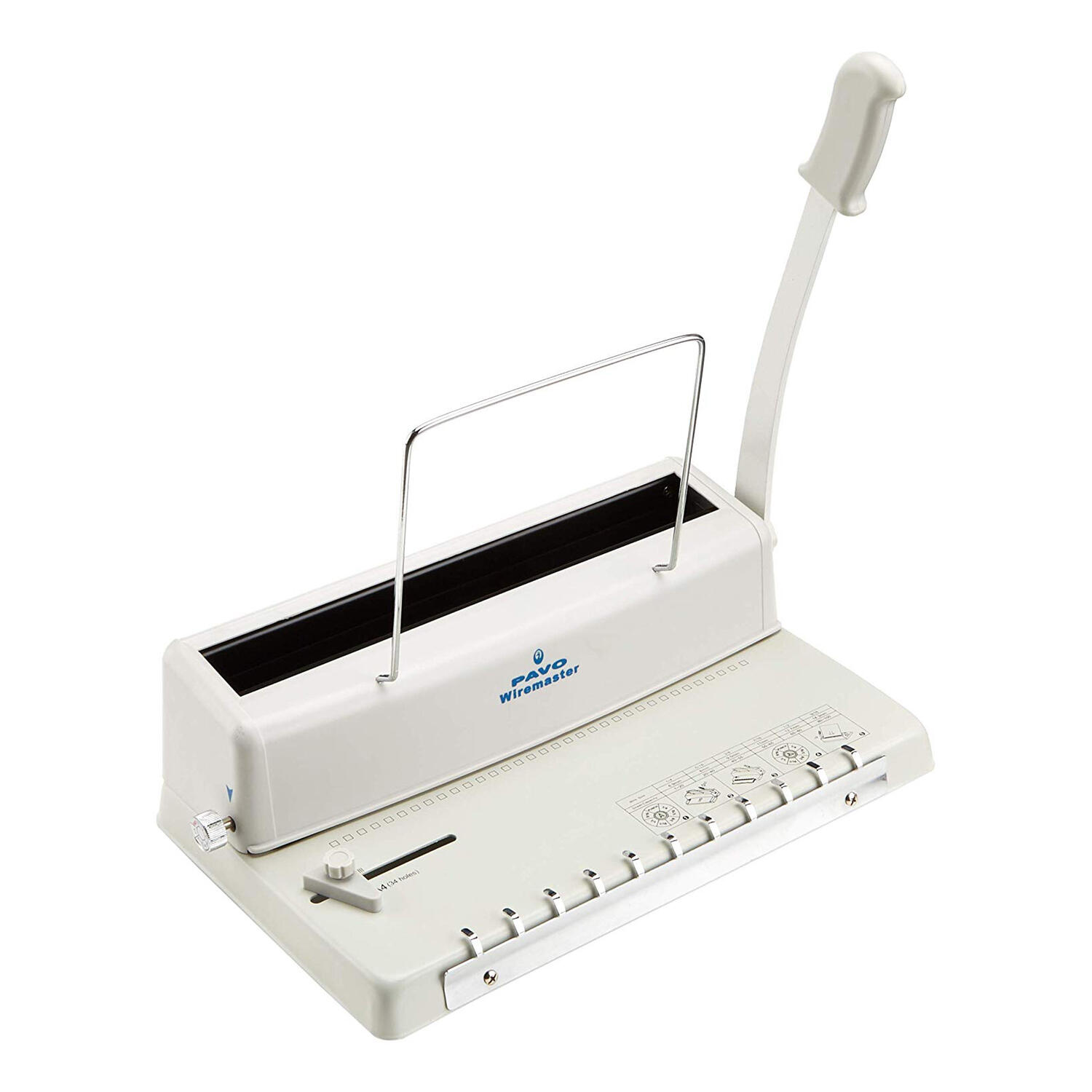 PAVO Wiremaster, Profi Stanz und Drahtbindeger�t, bis max. 120 Blatt