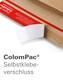 ColomPac Universalverpackung Wickelverpackung starke B-Welle 198 x 135 x -63mm mit Selbstklebeverschluss & Aufreifaden