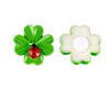 Gl�cksbringer Kleeblatt ca. 3cm, 6 Stk.