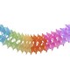 Girlande Farbenspiel aus Papier schwer entflammbar �12cm 10m, 1 Stk.