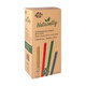 Trinkhalme aus Papier dick bunt �8mm 25cm, 150 Stk.