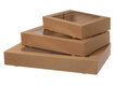 Fensterkarton Cateringkarton Geschenkkarton Transportkarton mit Sichtfenster 55 x 37,5 x 8 cm