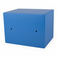 Tresor Safe 23x17x17cm mit elektronischem  Zahlenschloss f�r Tisch/Wandmontage blau